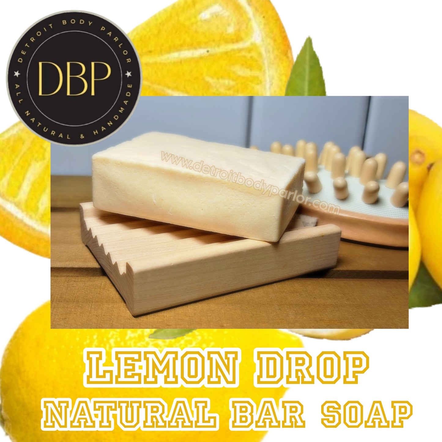 Lemon Drop Natural Soap Bar