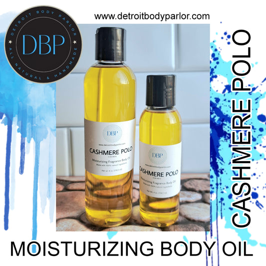 Cashmere Polo Moisturizing Body Oil (For Men)