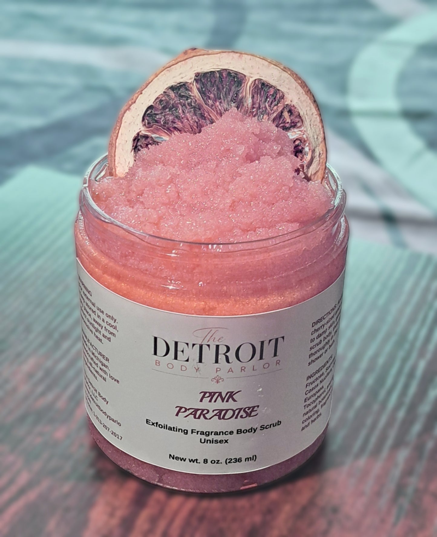 Pink Paradise Sugar Exfoliating Body Scrub