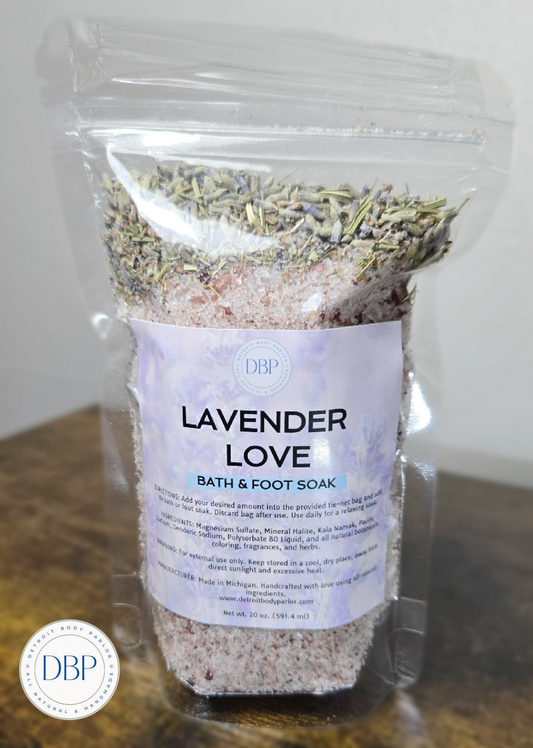 Lavender Love Bath & Foot Soak