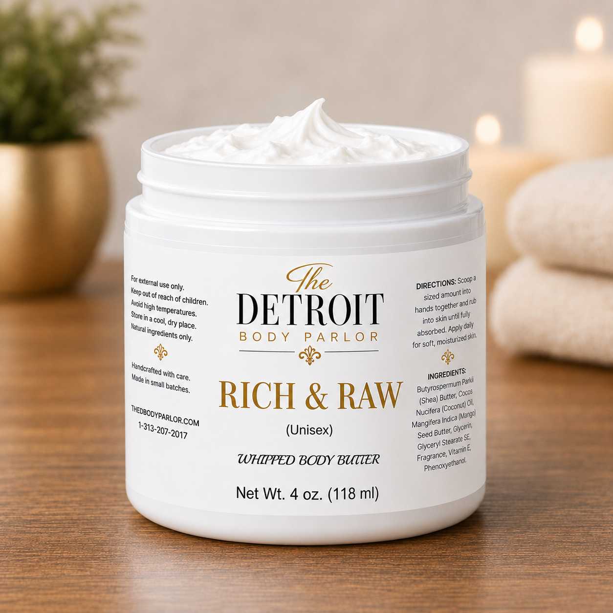 Rich & Raw Whipped Body Butter