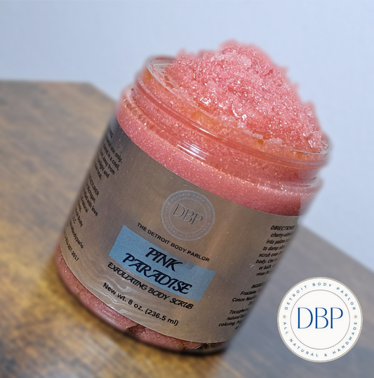 Pink Paradise Sugar Exfoliating Body Scrub