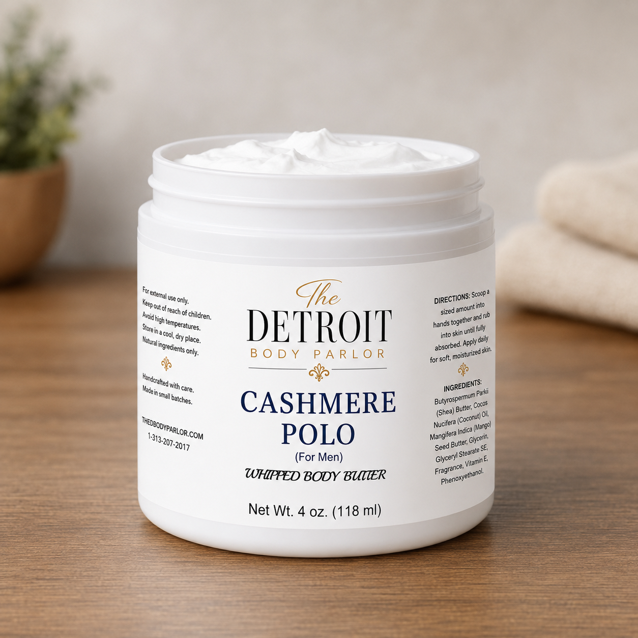 Cashmere Polo Whipped Body Butter