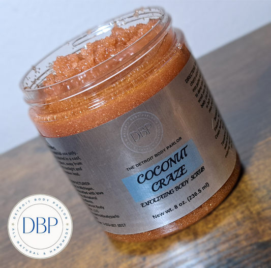 Coconut Craze Sugar Exfoliating Body Scrub