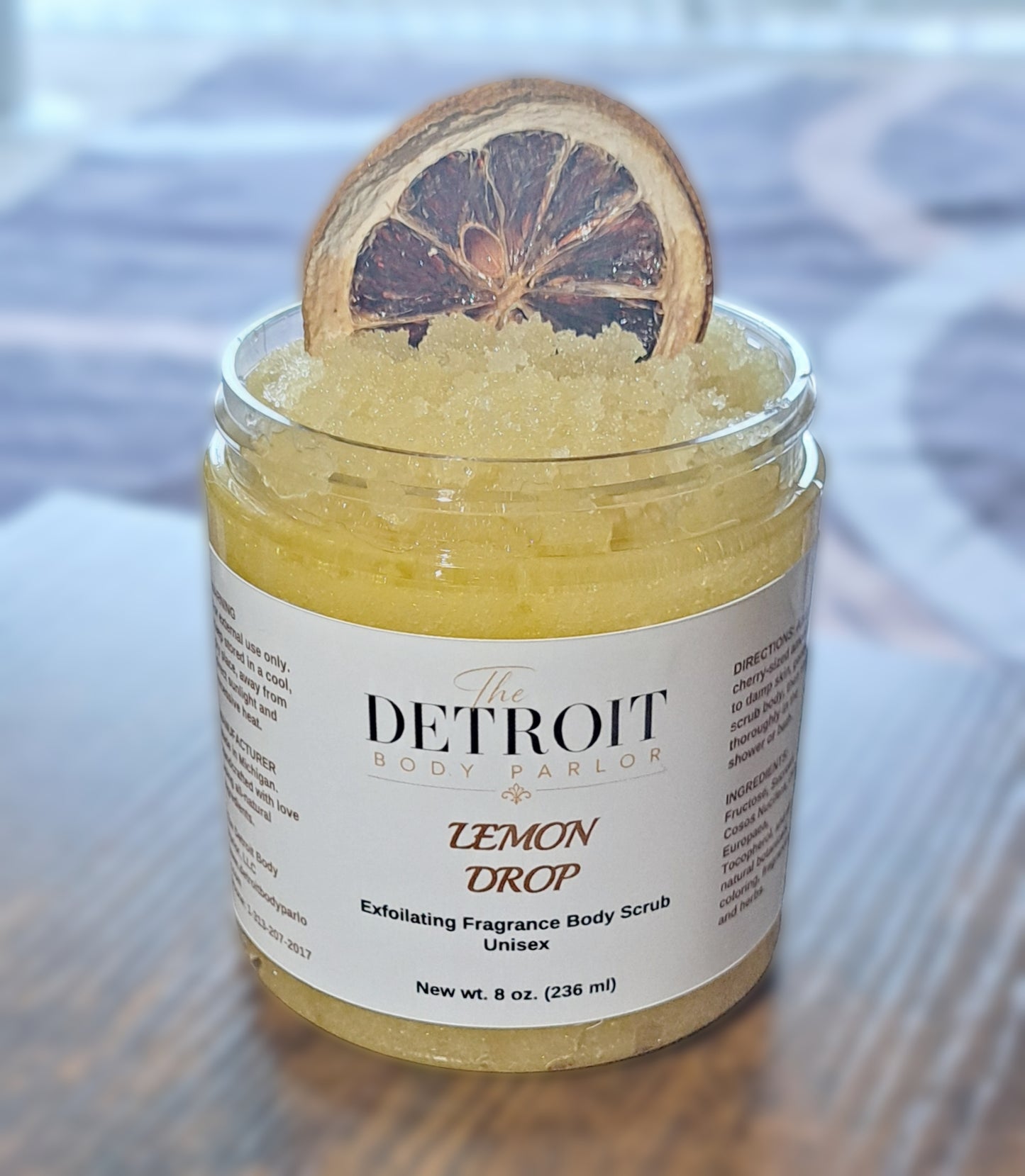 Lemon Drop Sugar Exfoliating Body Scrub