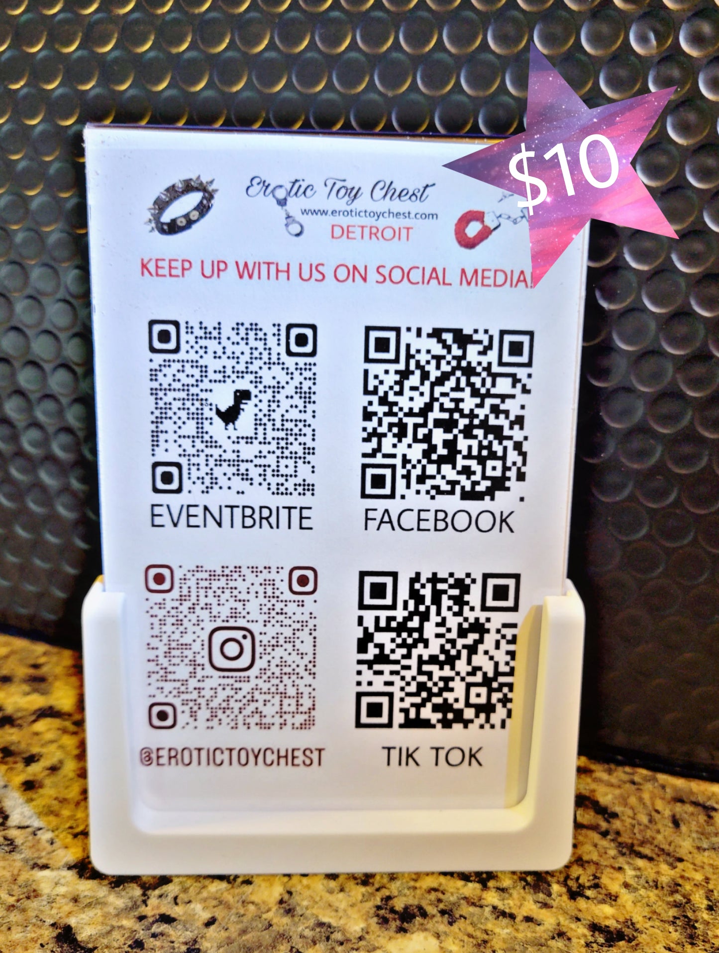 MINI QR SCAN SIGNS