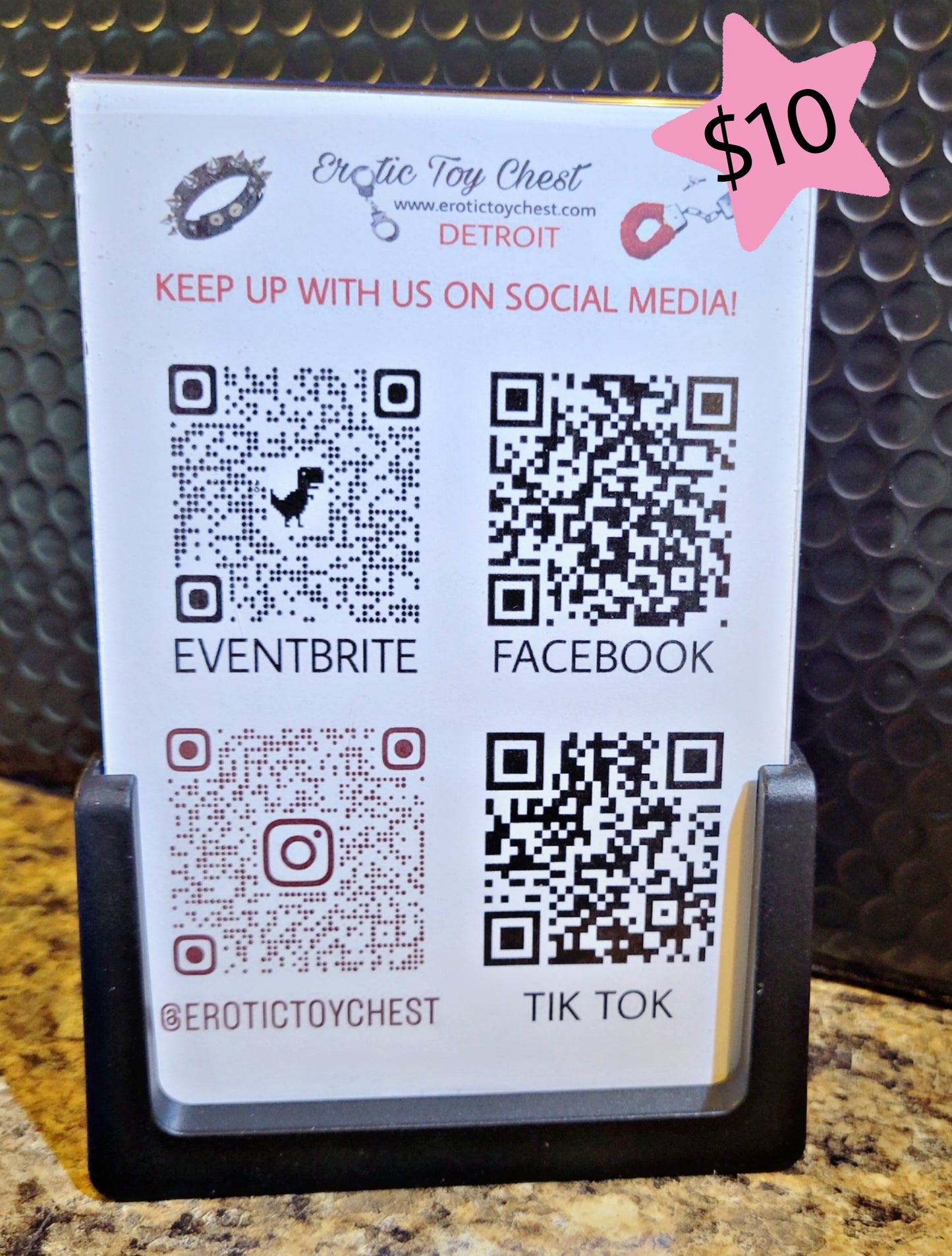 MINI QR SCAN SIGNS