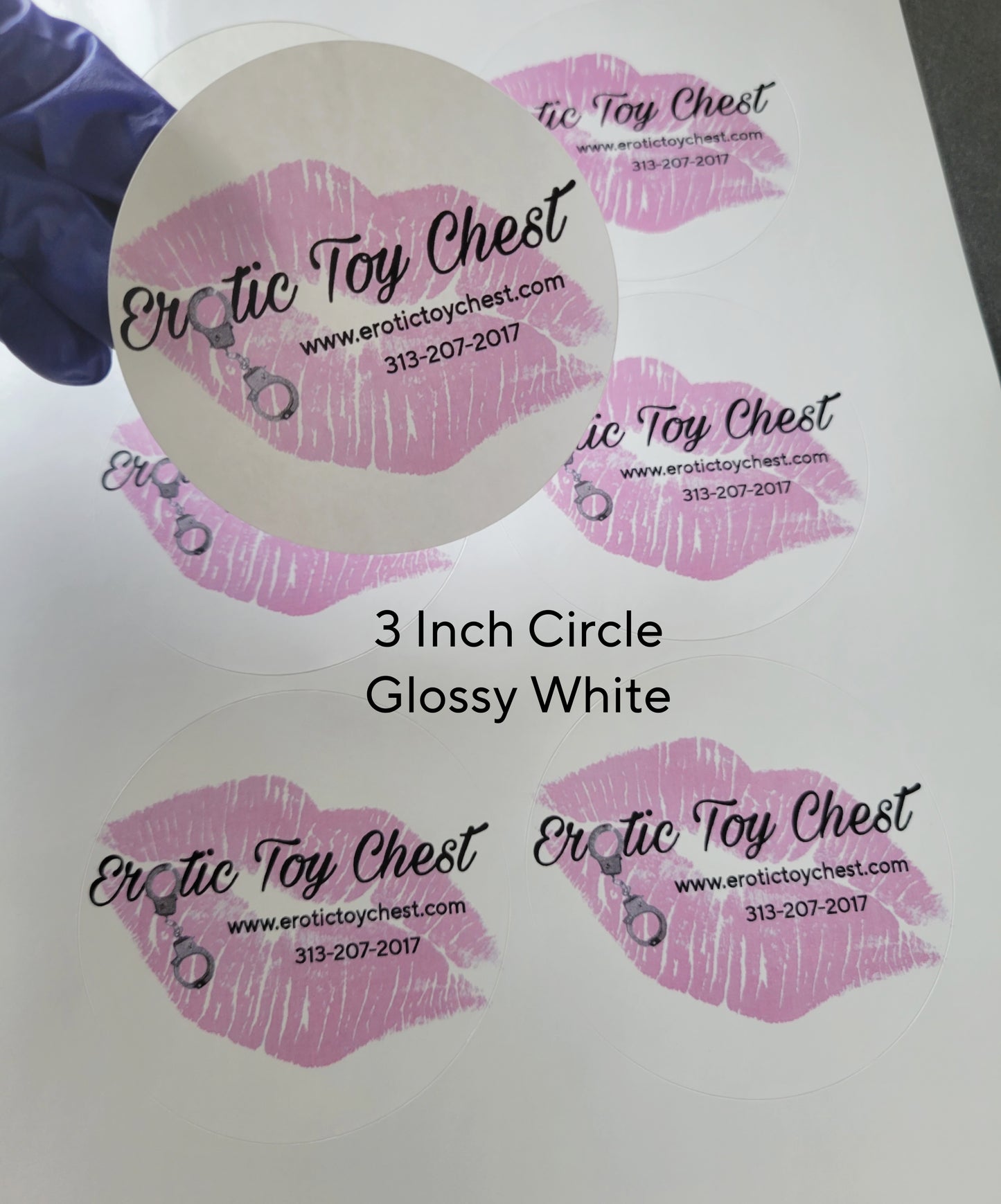 CIRCLE STICKER LABELS