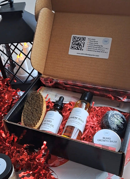 Beard & Skin Care Gift Box (For Men)