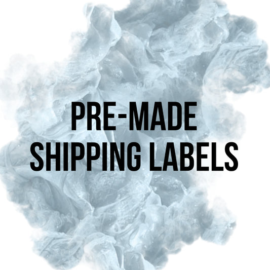 PRE-MADE SHIPPING LABELS