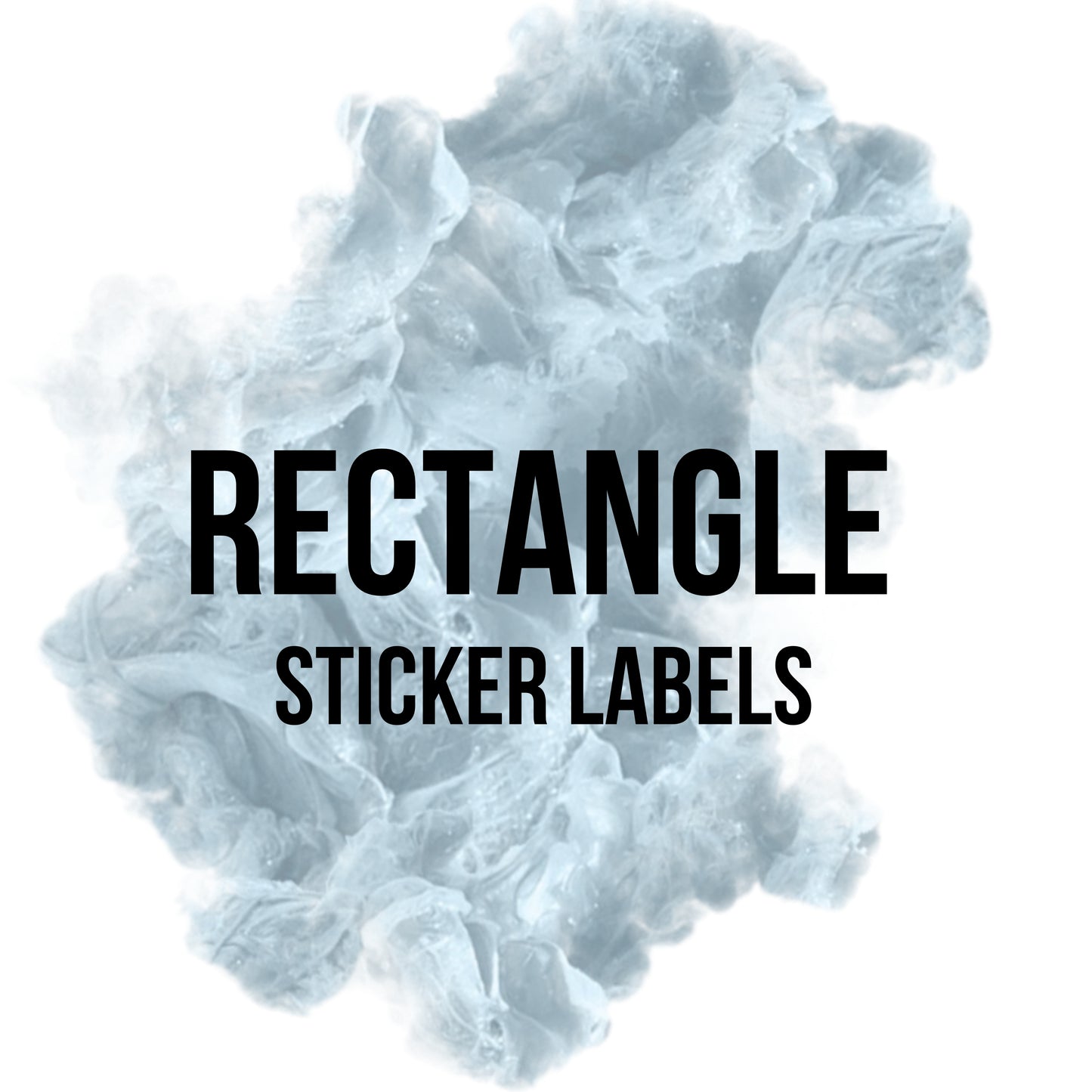 RECTANGLE STICKER LABELS