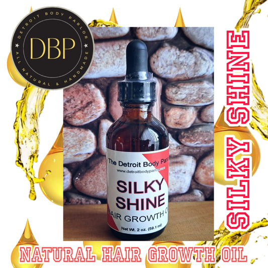 Silky Shine Natural Hair Growth Oil