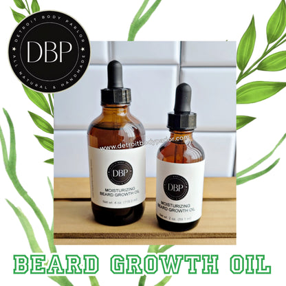 Beard Growth Moisturizing Oil