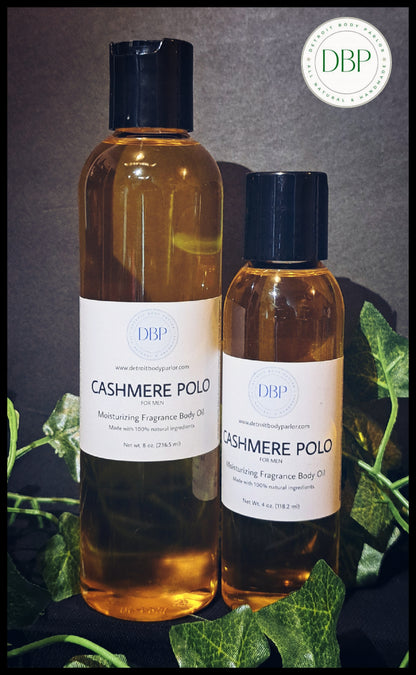 Cashmere Polo Moisturizing Body Oil (For Men)