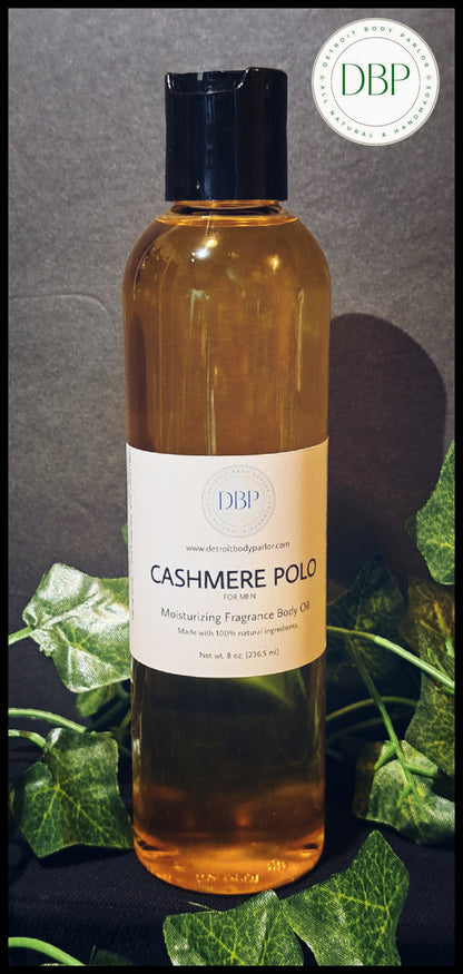 Cashmere Polo Moisturizing Body Oil (For Men)