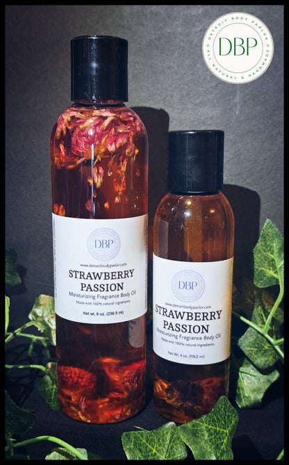 Strawberry Passion Moisturizing Body Oil