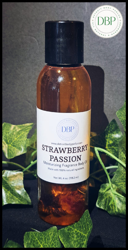 Strawberry Passion Moisturizing Body Oil