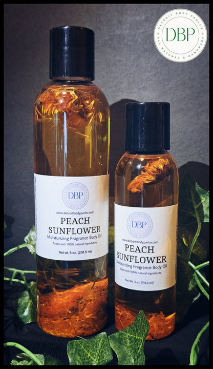 Peach Sunflower Moisturizing Body Oil