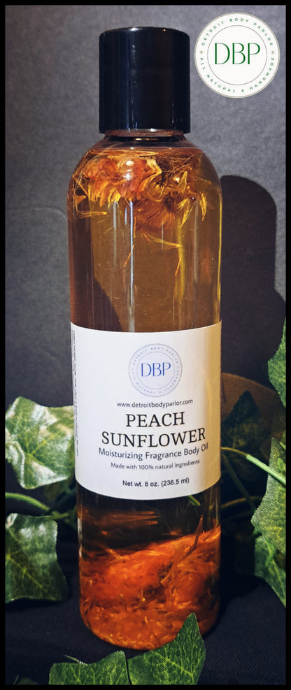 Peach Sunflower Moisturizing Body Oil