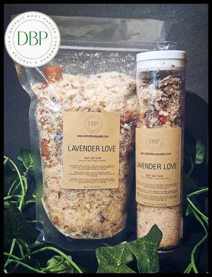 Lavender Love Bath Salt Soak