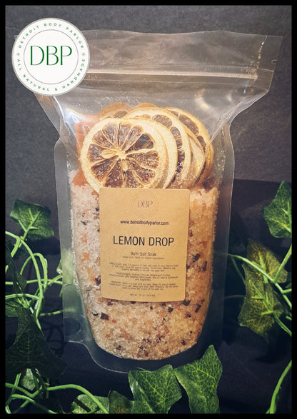 Lemon Drop Bath Salt Soak