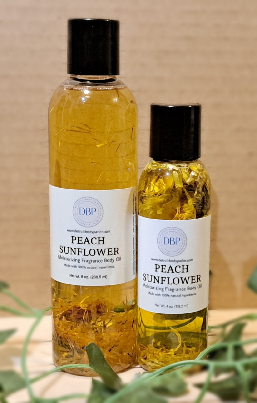 Peach Sunflower Moisturizing Body Oil