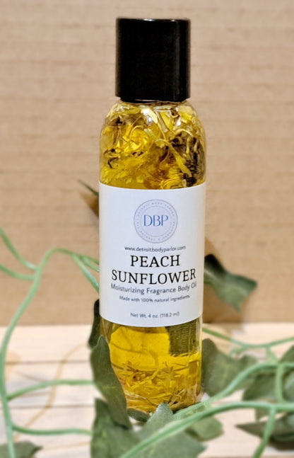 Peach Sunflower Moisturizing Body Oil