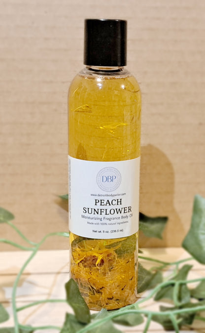 Peach Sunflower Moisturizing Body Oil