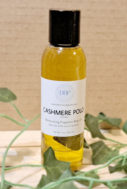 Cashmere Polo Moisturizing Body Oil (For Men)