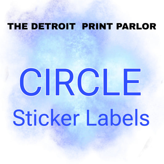 CIRCLE STICKER LABELS