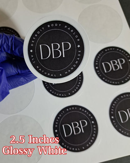 CIRCLE STICKER LABELS