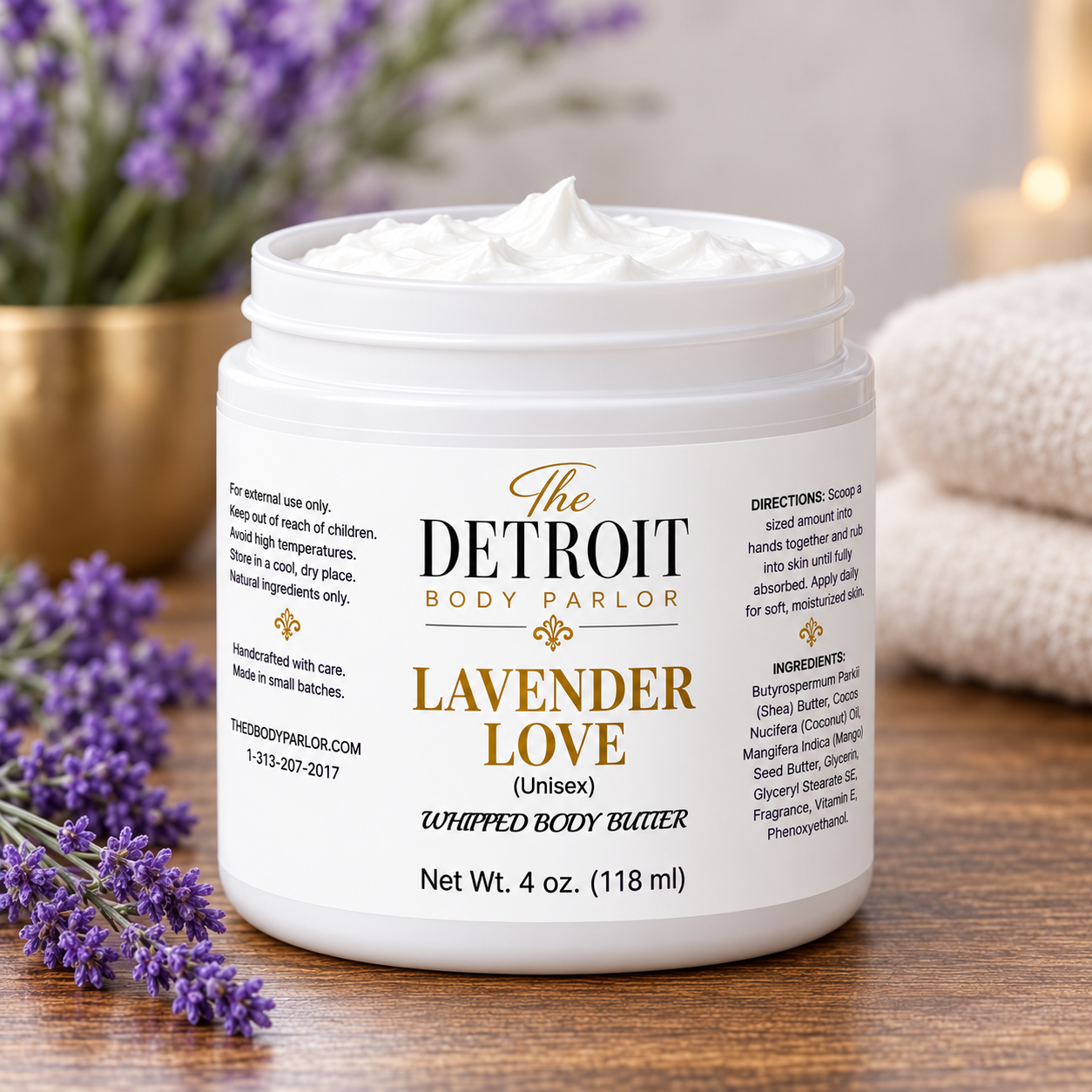 Lavender Love Whipped Body Butter