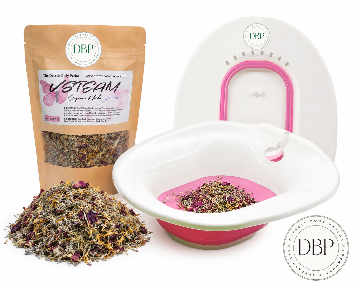 Herbal Vaginal Steam (Yoni Steam) Kit