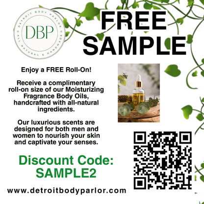 FREE Fragrance Body Oils Samples