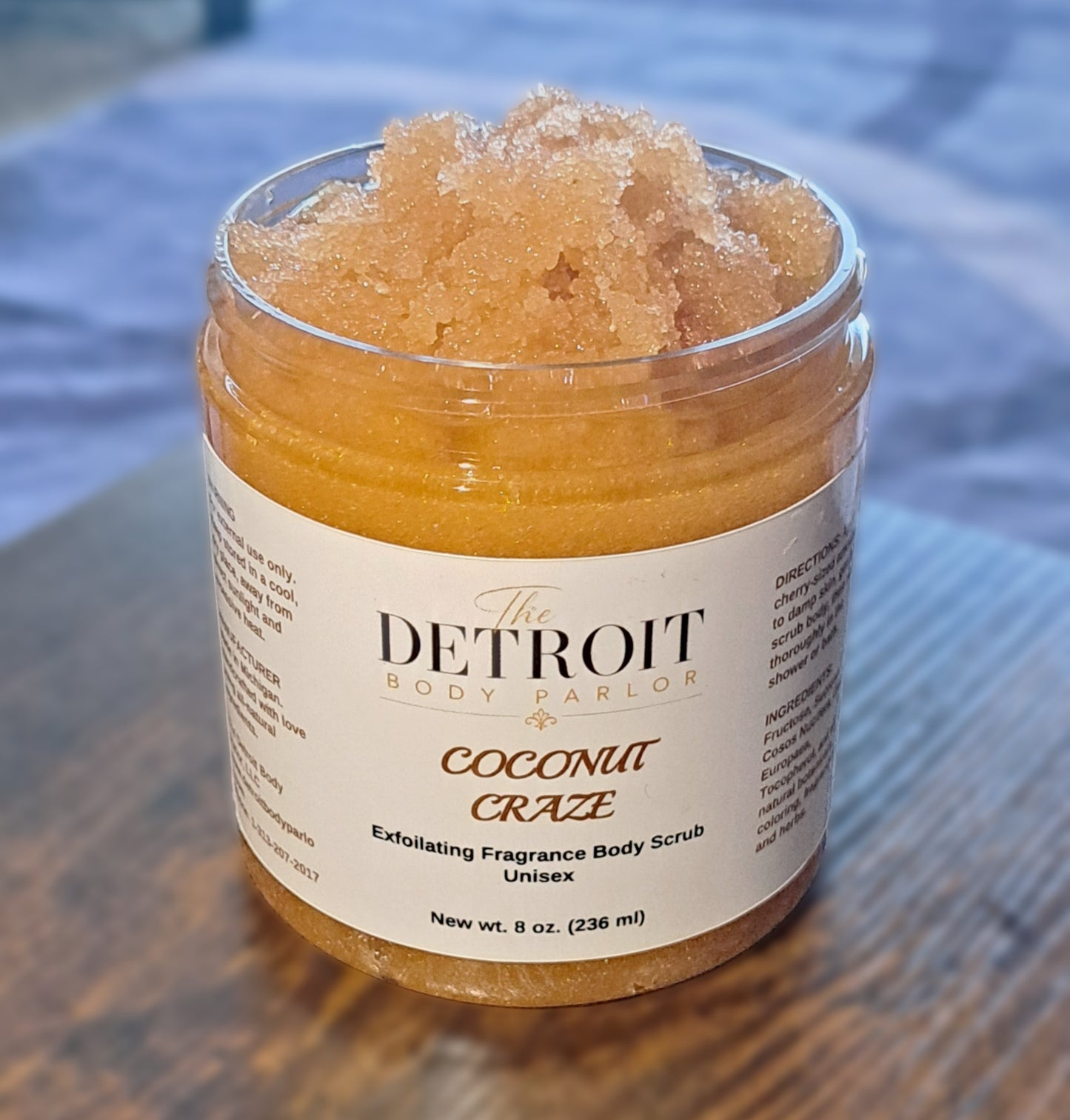 Coconut Craze Sugar Exfoliating Body Scrub