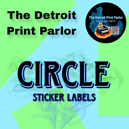 CIRCLE STICKER LABELS