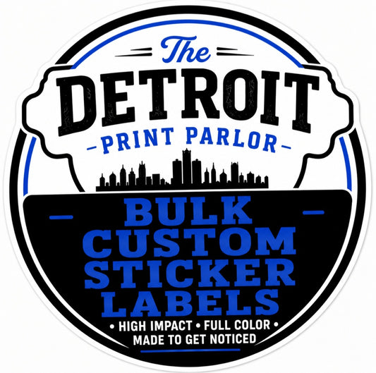 BULK CUSTOM STICKER LABEL ORDER