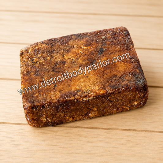 Raw Natural Black Soap Bar