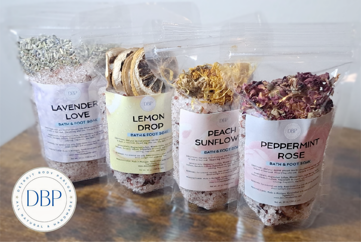 Peppermint Rose Bath & Foot Soak