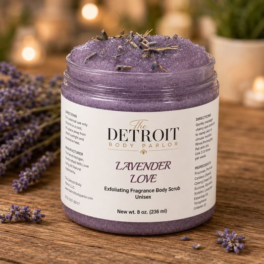 Lavender Love Sugar Exfoliating Body Scrub