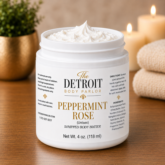 Peppermint Rose Whipped Body Butter