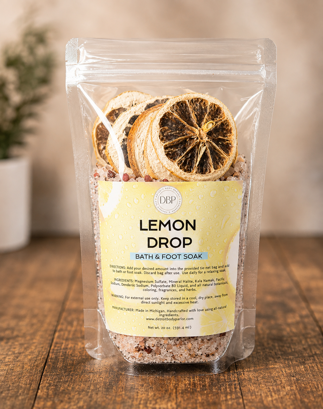 Lemon Drop Bath & Foot Soak