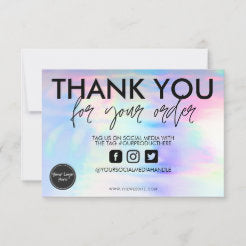 THANK YOU FOR SHOPPING CARDS