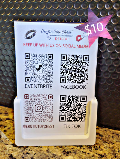 MINI QR SCAN SIGN