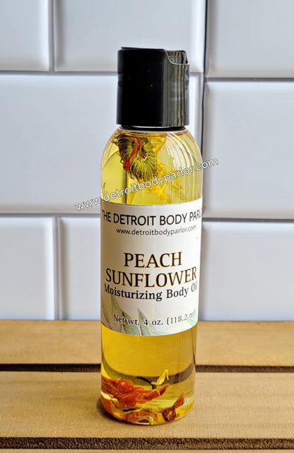 Peach Sunflower Moisturizing Body Oil
